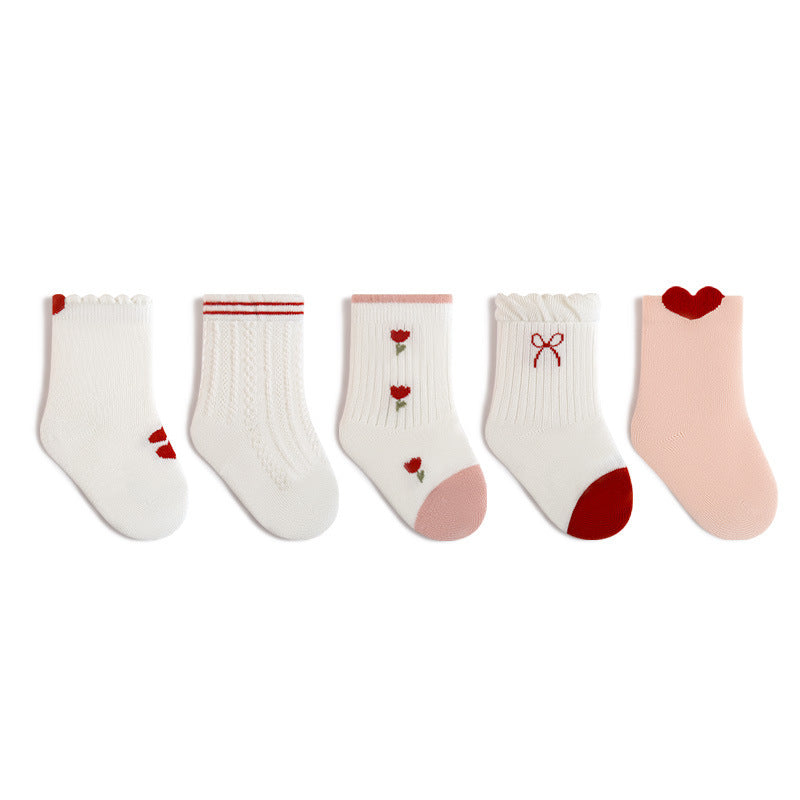 Cute Patter Socks (pack of 5)