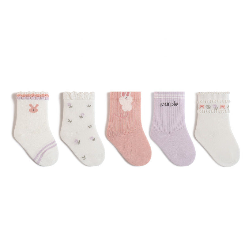 Cute Patter Socks (pack of 5)