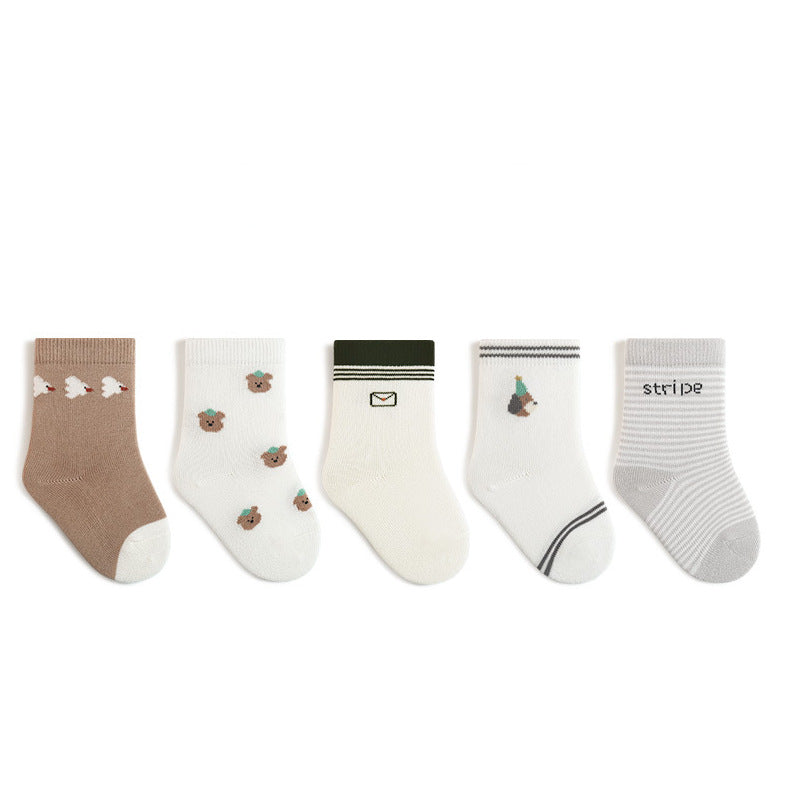 Cute Patter Socks (pack of 5)