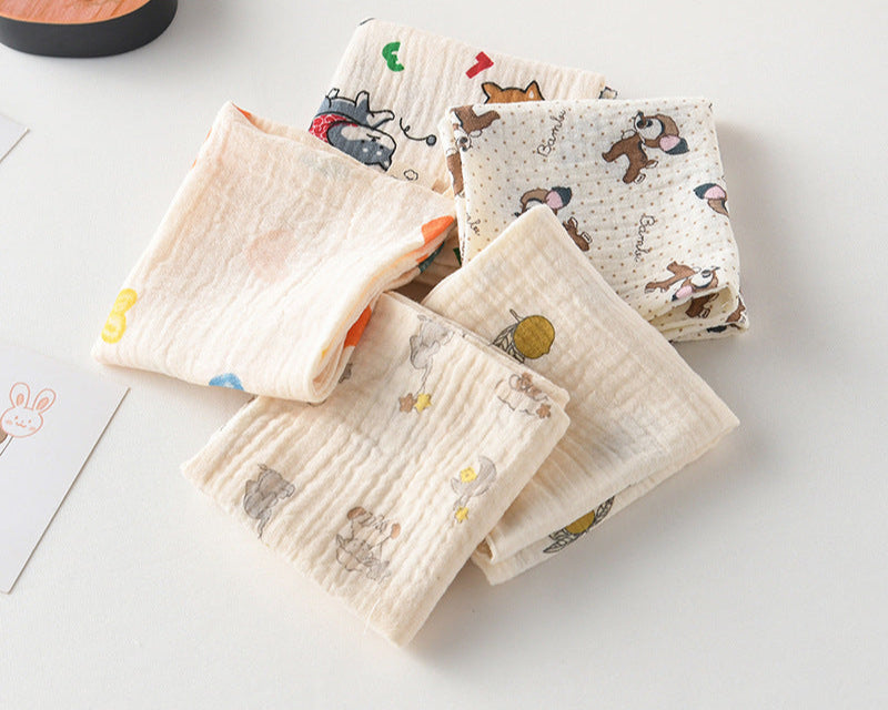 Soft Baby Washcloths (5-Pack)