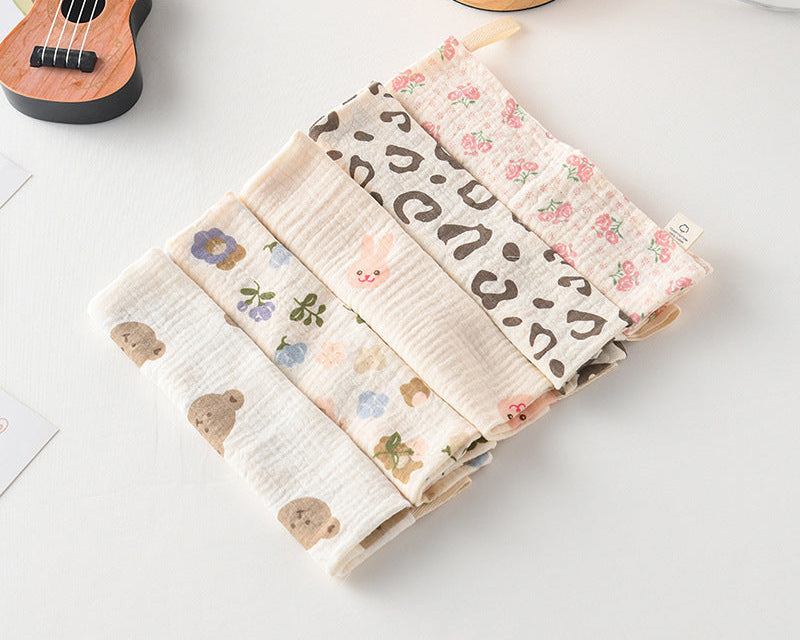 Soft Baby Washcloths (5-Pack)