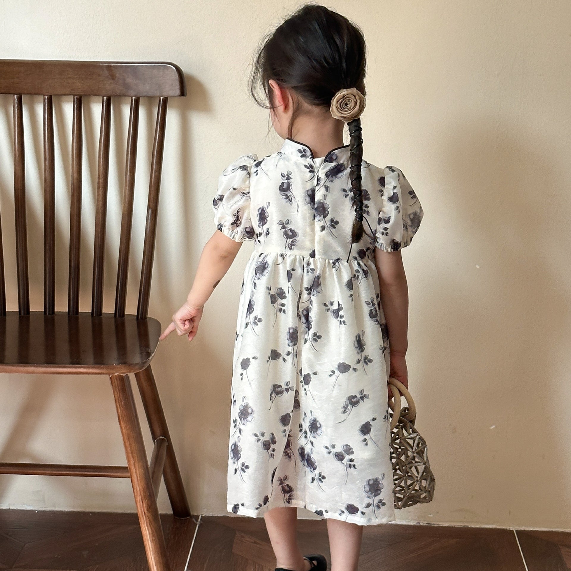 Chinese Qipao Dress for Little Girls