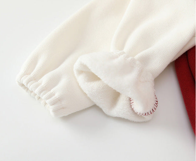 Warm Fleece-Lined Romper