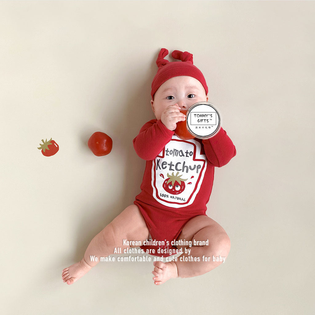 Little Ketchup & Mustard Baby Costume