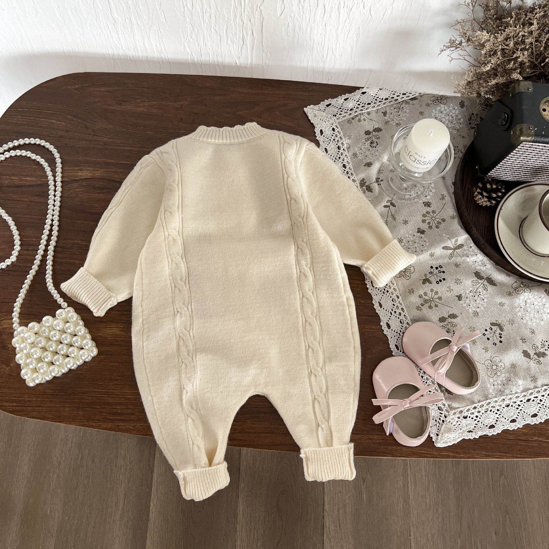 Sweethear Sweater Romper