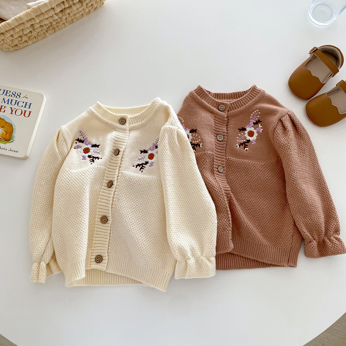 Little Embroidered Cardigan