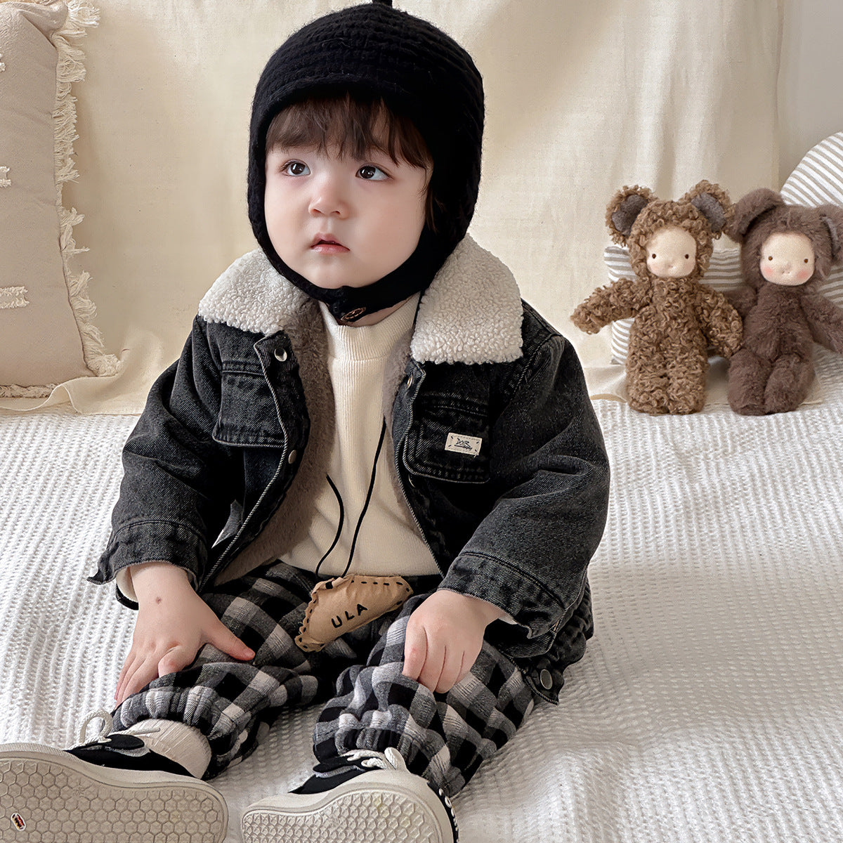 Cozy Fleece-Lined Denim Jacket