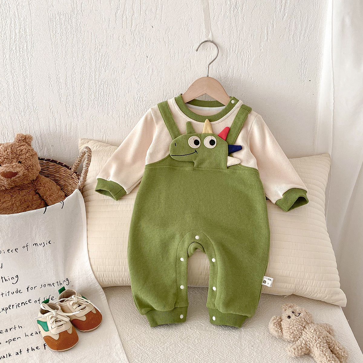 Dino-Mite Layered Romper