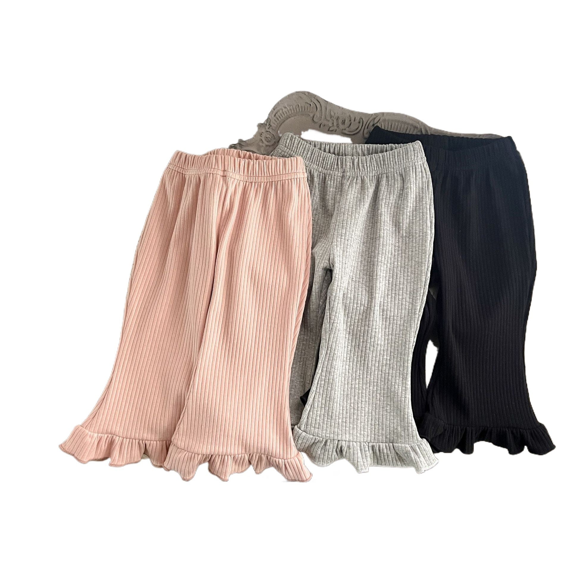 Ribbed Flare Leggings