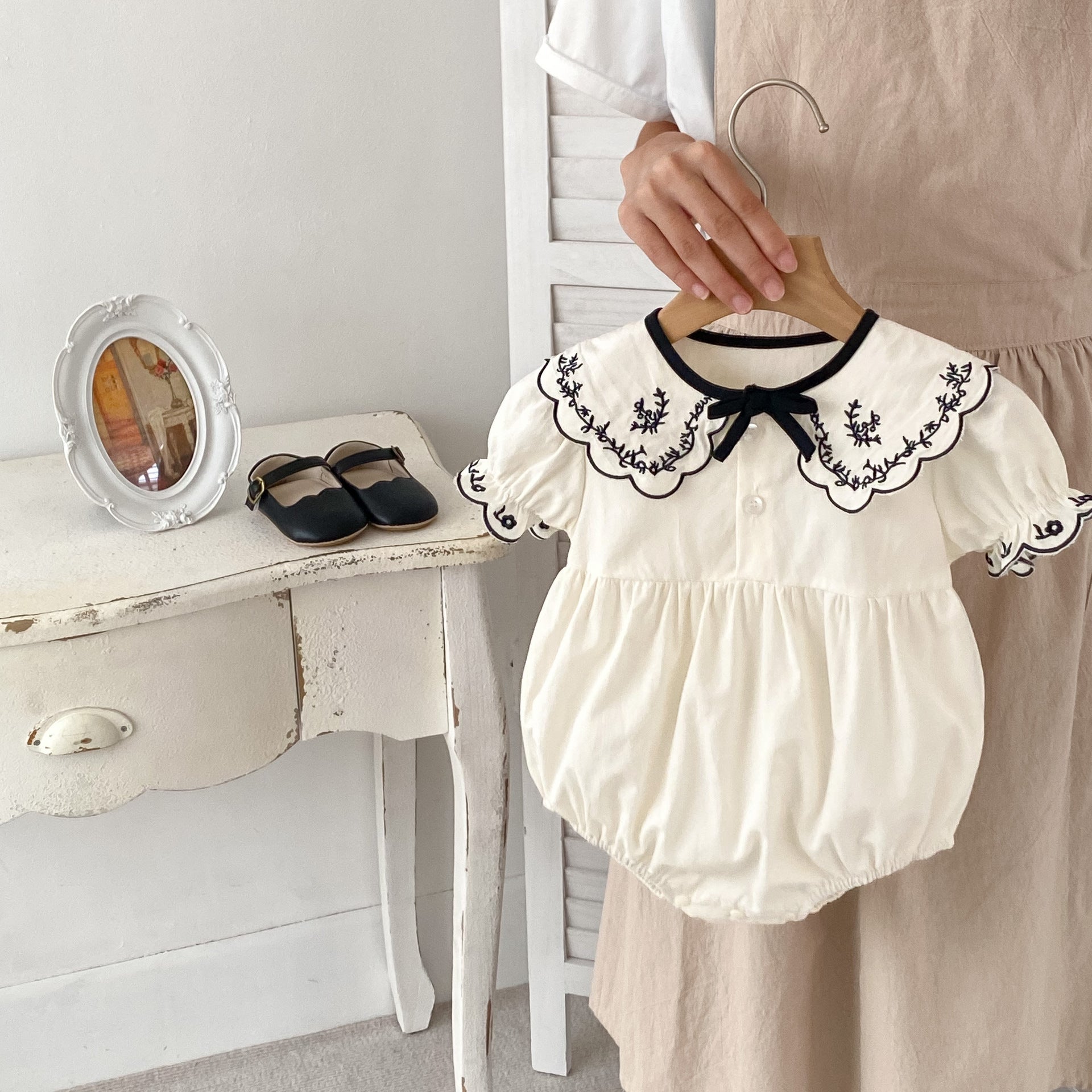 Little Embroidered Romper